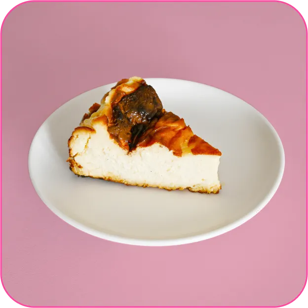 とろけるバスクチーズケーキ